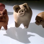 Three pigs