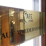 Auf Wiedersehen in Cafe Central