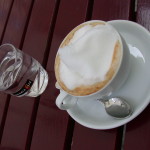 Cappuccino at Kleines Cafe