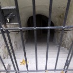 Cellar Stairs leading from Fähnrichshof fabled to have been the Knights of Templar Headquarters