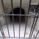 Cellar Stairs leading from Fähnrichshof fabled to have been the Knights of Templar Headquarters