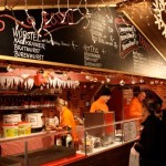 Sausage Stand at Christmas Market