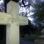 Tombstone "Wiedersehen" in St. Maarx Cemetery Vienna