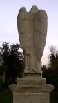 Angel Statue in St. Marx Cemetery in Vienna
