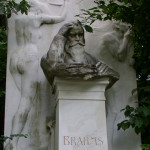 Tombstone of Johannes Brahms in Vienna's Central Cemetery