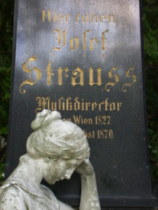 Grave of Josef Strauss in Vienna's Central Cemetery