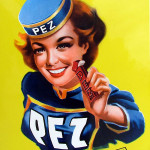 Pez first introduced the Pez Girls in the 1950s
