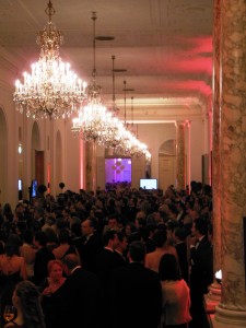 Hallway at Kaffeesiederball during Midnight Show