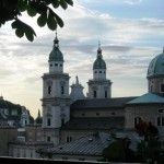 Salzburg Dom - View from the Stieglkeller Terrace