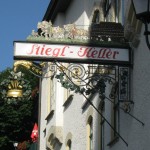 Entrance to Stiegl Keller Restaurant