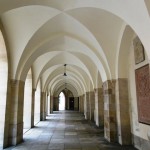 Side Entrance at end of hall into Minoriten Church