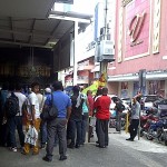 Spring 2014 - all of Panama City stops to watch the Real Madrid - Barcelona soccer game