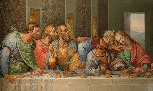 Giacomo Raffaelli's 10,000 mosaic tile copy of Leonardo Da Vinci's Last Supper