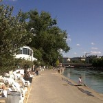 Tel Aviv Beach, Donaukanal, 2nd District, Beach Bar, Vienna