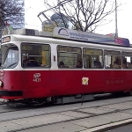 Vienna Ringstraße Tram 1 Line