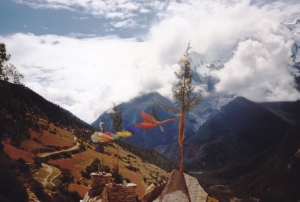 Annapurna Circuit and Prayer Flags