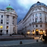 Michaelerplatz and Cafe Griensteidl