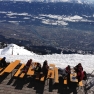 Seegruber Restaurant overlooking Innsbruck