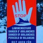 Avalanche Danger Sign