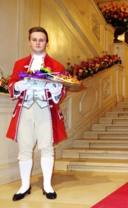 Footmen at Kaffeesiederball