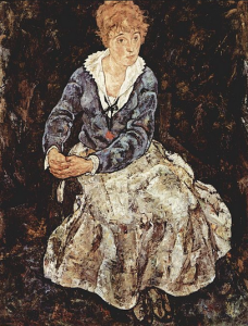 Edith Harms by Egon Schiele