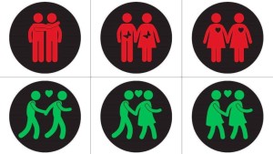 Vienna Green Party Traffic Light Signs