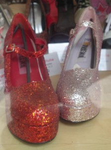 Sparkly Red Shoes