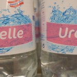 Uncarbonated water is called "still" in German. Sometimes Austrians will just say "ohne" (without) meaning "ohne Gas"