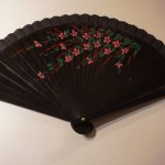 Black Wooden Fan