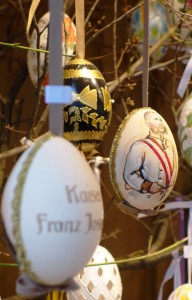 Kaiser Franz Josef Egg - yours for the taking - available for purchase at a Vienna Easter Market near you