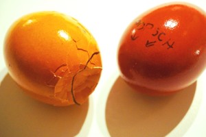Egg Damage from Egg Boxing
